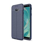 UnDePlus Samsung Galaxy J4 Plus ile uyumlu Kılıf Deri Tarzı Niss Silikon Case