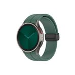 UnDePlus Samsung Galaxy Watch 4 5 6 7 FE 40 44 Classic 42 43 46 47 mm Kordon Magnetli Ayarlanır Silikon Kordo