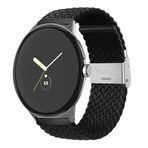 UnDePlus Samsung Galaxy Watch Gear S2 3 41mm 42mm Active 2 40mm 44mm Kordon Metal Klipsli Flexi Örgü Siyah