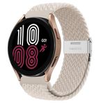 UnDePlus Samsung Galaxy Watch Gear S2 3 41mm 42mm Active 2 40mm 44mm Kordon Metal Klipsli Flexi Örgü Starlight
