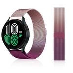 UnDePlus Samsung Galaxy Watch Gear S2 / 3 41mm Kordon Milano Loop Kordon Mor-Pembe