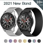 UnDePlus Samsung Galaxy Watch Gear S2 / 3 41mm Kordon Milano Loop Kordon Turuncu-Yeşil