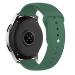 UnDePlus Samsung Galaxy Watch Gear S2 Kordon Silikon Spor Kordon 43-Pine Green