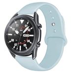 UnDePlus Samsung Galaxy Watch Gear S2 Kordon Silikon Spor Kordon Briliant blue