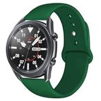 UnDePlus Samsung Galaxy Watch Gear S2 Kordon Silikon Spor Kordon Haki