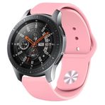 UnDePlus Samsung Galaxy Watch Gear S2 Kordon Silikon Spor Kordon Pembe