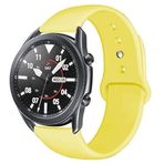 UnDePlus Samsung Galaxy Watch Gear S2 Kordon Silikon Spor Kordon Sarı