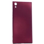 UnDePlus Sony Xperia XA1 Ultra Kılıf Soft Mat Premier Case Mürdüm