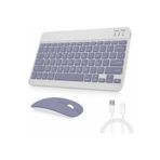 UnDePlus Tüm Cihazlara Uyumlu Kablosuz Bluetooth Klavye ve Mause Seti Tablet Telefon iPad Samsung Galaxy Hono