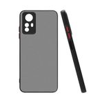 UnDePlus Xiaomi Redmi Note 12S ile uyumlu Kılıf Kamera Korumalı Mat Kapak