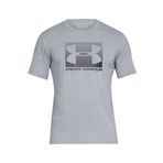 Under Armour 1329581-035 Gri Kısa Kollu Erkek Tişört