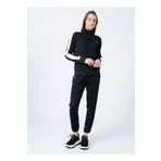 Under Armour 1365147-Tricot Tracksuit Siyah Beyaz Kadın Eşofman Takımı