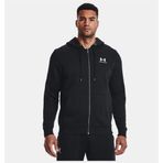 Under Armour 1373881 UA Essential Fleece FZ Hood Siyah Erkek Sweatshirt