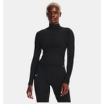 Under Armour 1373930-001 UA Rush Siyah Uzun Kollu Kadın T-shirt