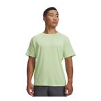 Under Armour 1382796-712 UA Tech Textured SS Yeşil Erkek T-Shirt
