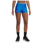 Under Armour 1383629-402-Ua Hg Shorty Lastikli Bel Normal Düz Kadın Şort, Mavi, Xs
