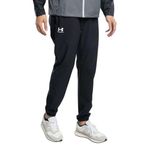 Under Armour 1386557-001 UA Vibe Woven Jogger Lastikli Bel Fitted Siyah Erkek Eşofman Altı