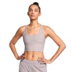 Under Armour 1386613-015 Meridian Rib Crop Gri Kadın Antrenman Atleti