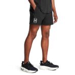Under Armour 1386620-001 Run Anywhere Siyah Koşu Erkek Şort