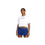 Under Armour 1386846-100 W Boxy Crop Beyaz Günlük Stil Kadın T-Shirt