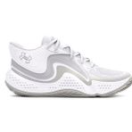 Under Armour 3027647-102 Spawn 6 Mid Beyaz Erkek Basketbol Ayakkabısı