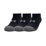 Under Armour 3'lü Siyah Heatgear No Show Çorap