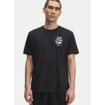 Under Armour 6004143-001-UA 60/40S Sports Wm Ss Siyah Bisiklet Yaka Normal Düz Erkek T-Shirt