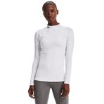Under Armour Authentic Mock Neck kadın tişörtü, uzun kollu