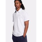Under Armour Beyaz Erkek Loose Fit Düz Polo T-Shirt 1386608-100 Ua Icon Polo