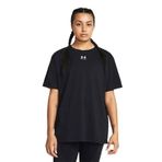 Under Armour Campus Kadın Oversize Kısa Kollu T-Shirt Siyah