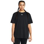 Under Armour Campus Oversize SS Kadın T-Shirt Black / / White SM