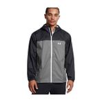 Under Armour Cloudstrike Colorblock Jkt Erkek Outdoor Yağmurluk Ceket 1381880-001 Siyah - 3XL