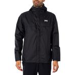 Under Armour Cloudstrike Jacket Erkek Yağmurluk Black / / White MD
