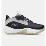 Under Armour Çocuk Ua Ps Lockdown 7 Basketbol Ayakkabısı 3028514-002 - 27,5 - Siyah-002