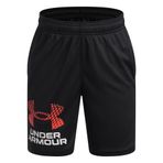 Under Armour Çocuk Ua Tech Logo Şort 1383333-006, 1383333006, 8-10 Yaş