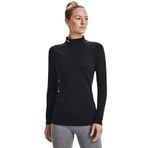 Under Armour ColdGear Authentics Mockneck Siyah Kadın T-Shirt