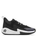 Under Armour CURRY 3Z 25 SDE Unisex Yetişkin Basketbol Ayakkabısı Black/Anthracite/Black 42.5
