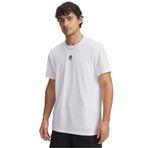 Under Armour Curry Heavyweight Logo Erkek Beyaz T-Shirt, 100 White / / White, XL