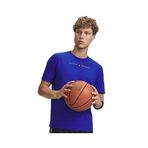 Under Armour Curry Night Night Tee Erkek Basketbol Tişört 6009783-400 Lacivert