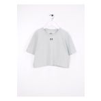 Under Armour Düz Haki Kız Çocuk T-Shirt 1389755-377-UA Rival SS