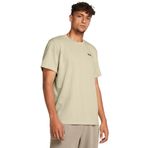 Under Armour Erkek Antrenman Tişört UA HW LC LOGO REPEAT SS Silt - Black MD