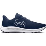 Under Armour Erkek Charged Pursuit 3 Büyük Logo Koşu Ayakkabısı, (400) Akademi/Akademi/Beyaz, 42 EU