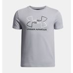 Under Armour Erkek Çocuk Ua Gl Foundation Kısa Kollu T-Shirt 6005010-011 - Gri-011 - 6 - 8 Yaş