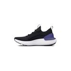 Under Armour Erkek Çocuk UA GS HOVR Phantom 3 SE Ayakkabı Black/Electric Purple/Beta 20 EU