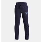 Under Armour Erkek Çocuk Ua Rival Fleece Colorblock Graphic Eşofman Altı 6004995-403 - Mavi-403