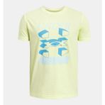Under Armour Erkek Çocuk Ua Split Big Logo T-Shirt 1390003-727 - 7 Yaş