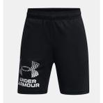 Under Armour Erkek Çocuk UA Tech Logo Şort 1383333-001 - 15 - 16 Yaş - Siyah-001