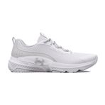 Under Armour Erkek Dynamic Select Cross Trainer, (100) Beyaz/Beyaz/Halo Gri, 43 EU