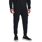 Under Armour Erkek Rakip Polar Kargo Jogger, (001) Siyah/Beyaz, XXL