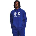 Under Armour Erkek Rakip Polar Logolu Kapüşonlu Svetşört, (400) Kraliyet / / Beyaz, M
